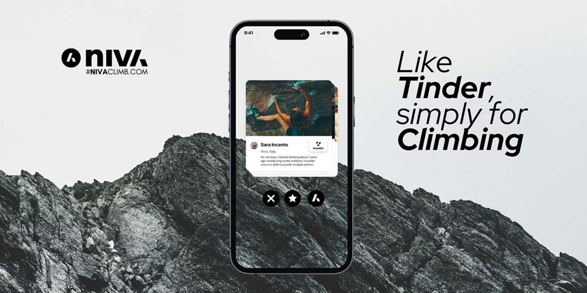 NIVA: la nuova app per i climber