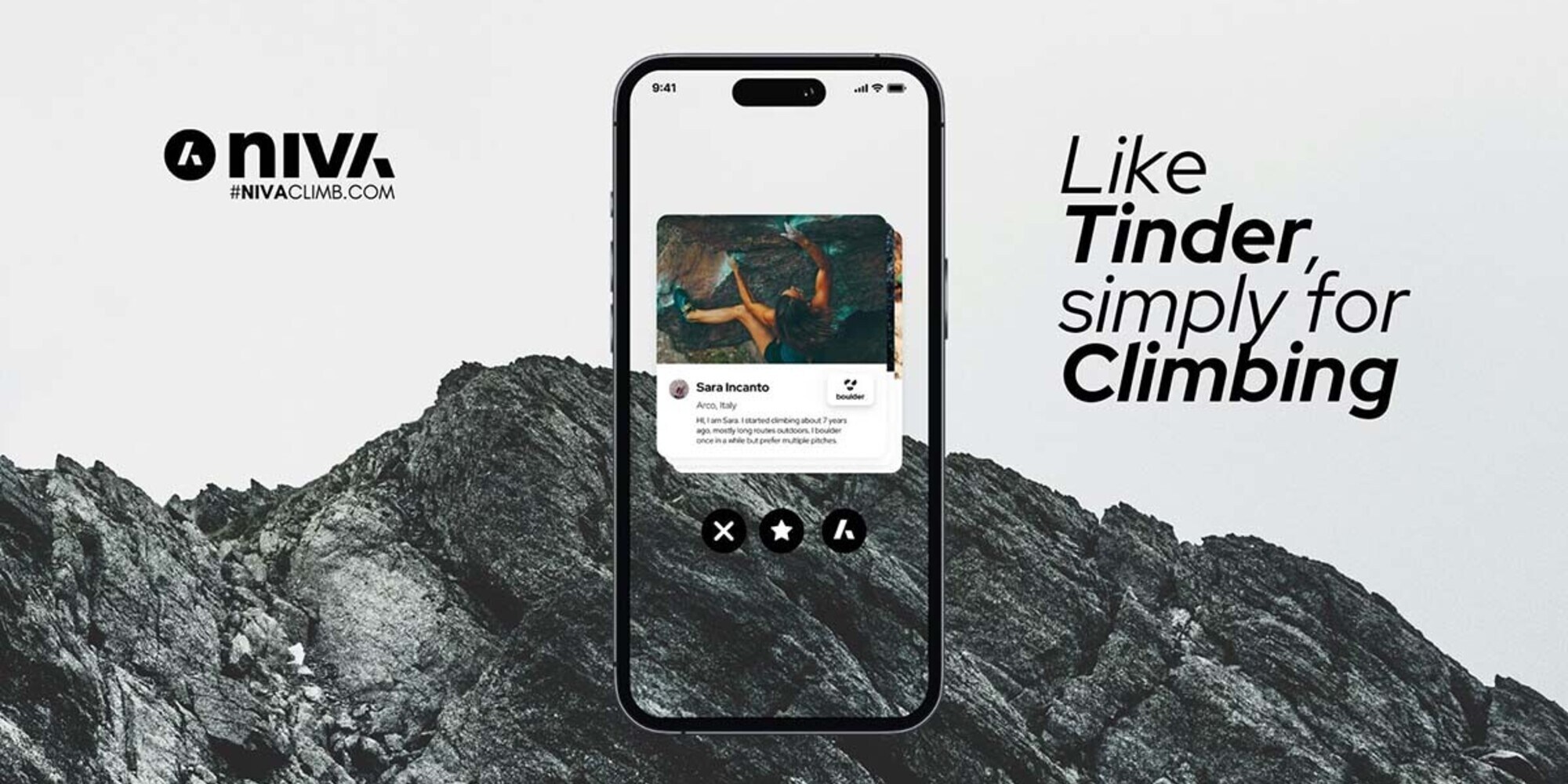 NIVA: la nuova app per i climber