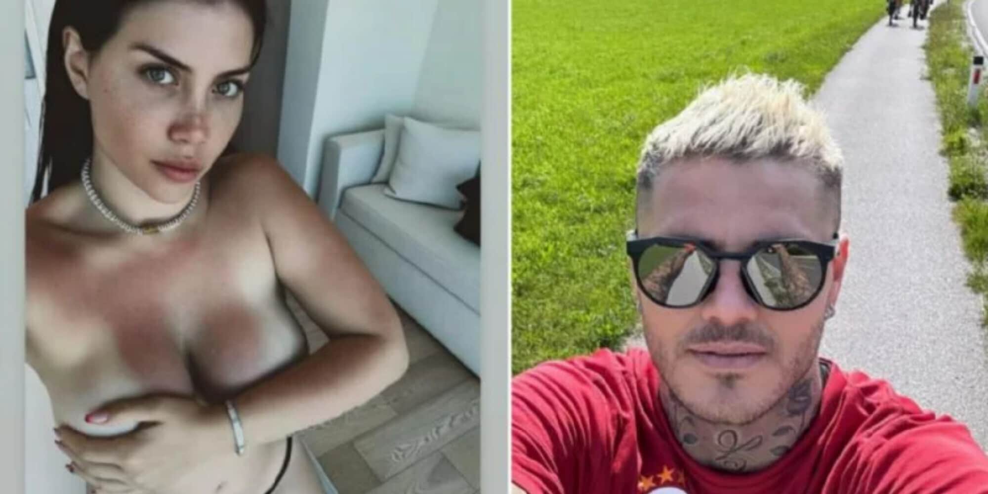 Wanda e Icardi sono tornati insieme? La foto in topless e il gesto di Mauro