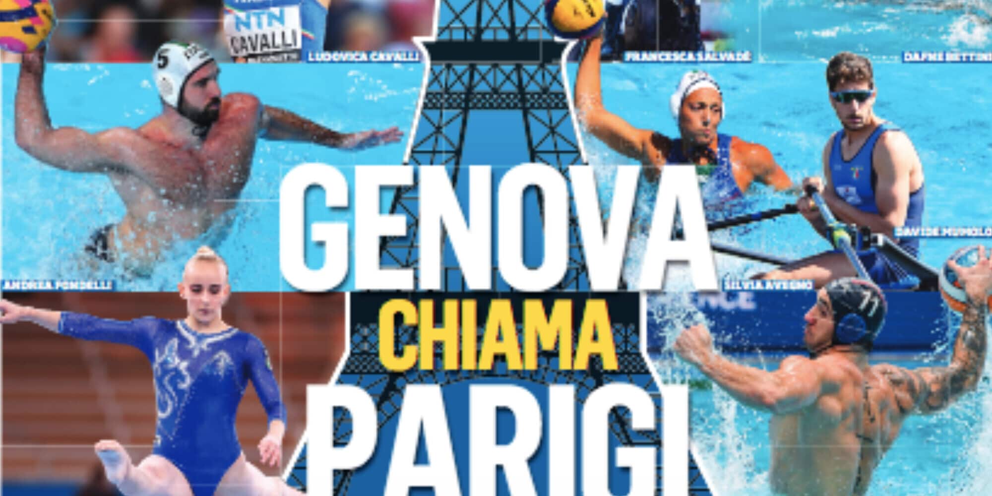 Quindici genovesi alle Olimpiadi di Parigi 2024