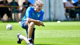 Lazio, alle 15.00 la gara contro l'Hansa Rostock. Oggi l'esordio della nuova maglia della Roma