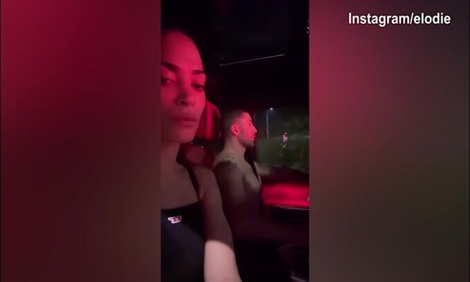 Serata insieme per la coppia Elodie-Iannone