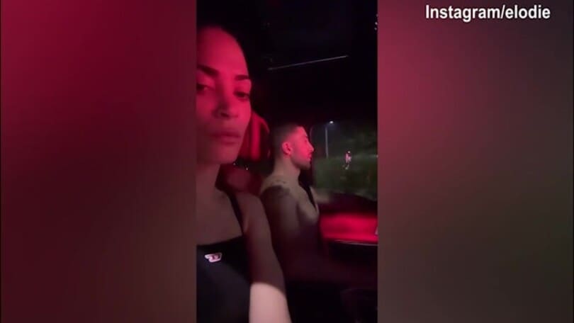 Serata insieme per la coppia Elodie-Iannone