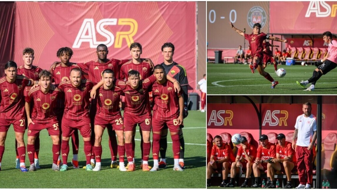 Roma-Tolosa 0-1, Dybala capitano alla prima da "sposo"