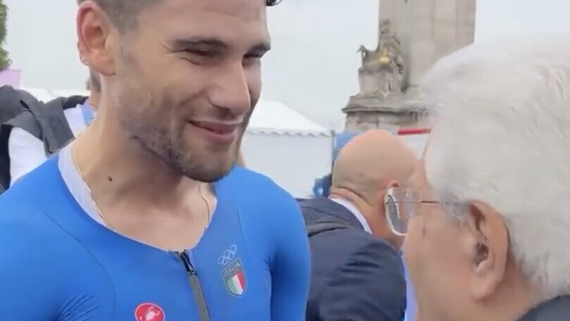 Olimpiadi 2024, Mattarella si congratula con Ganna