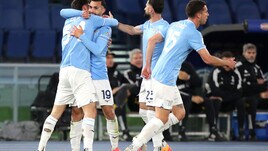 La Lazio cala il tris a Rostock. Sconfitta per la Roma in casa contro il Tolosa