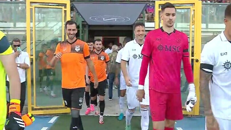 Napoli-Egnatia, gol e highlights