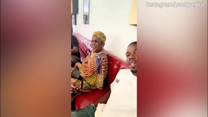Paul Pogba torna a casa e ritrova il sorriso