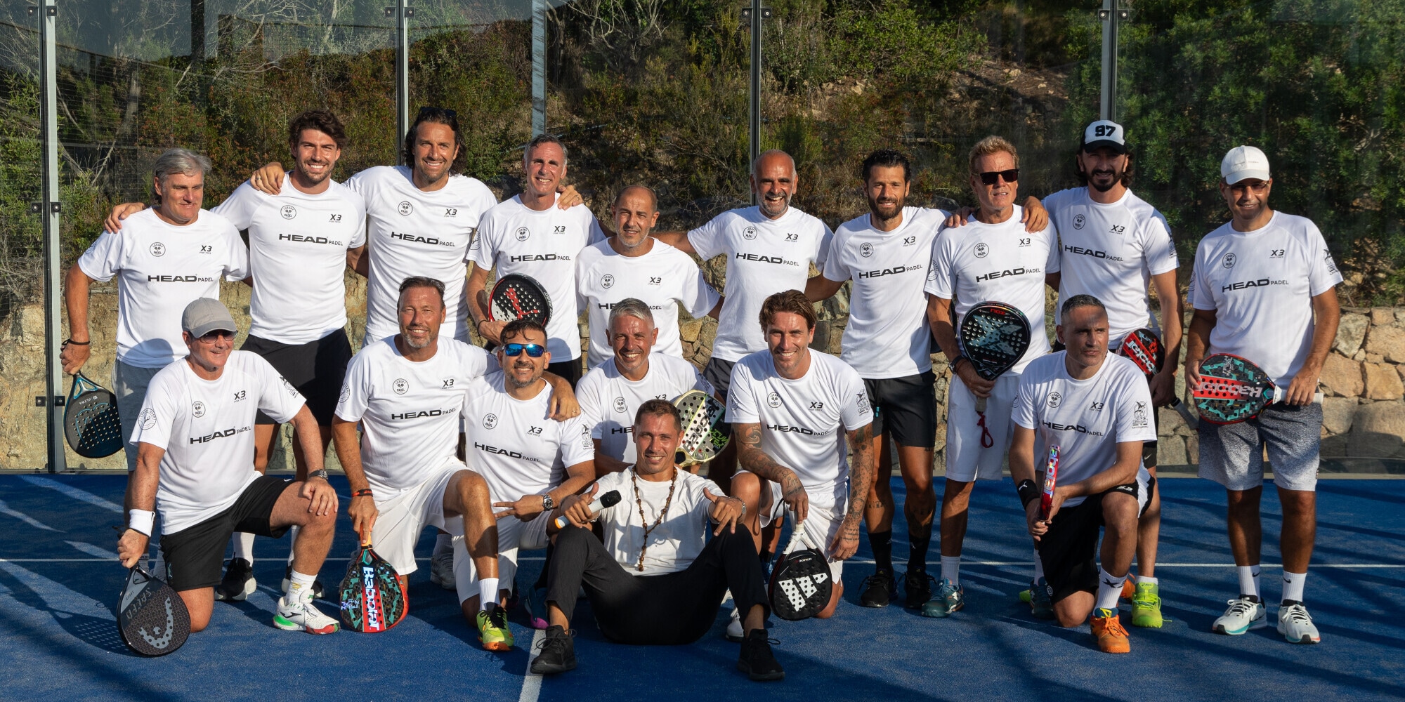 Luxury Padel Open sbarca a Porto Cervo: il Padel Deer accoglie i campioni del calcio