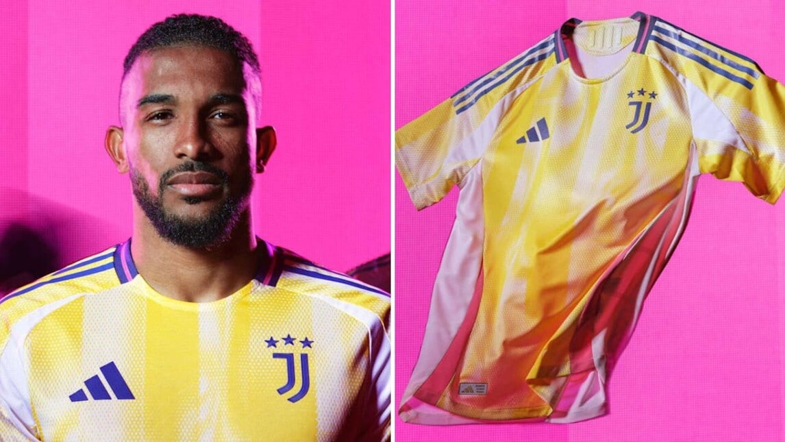 Juve in versione cosmonauta, presentata la seconda maglia FOTO