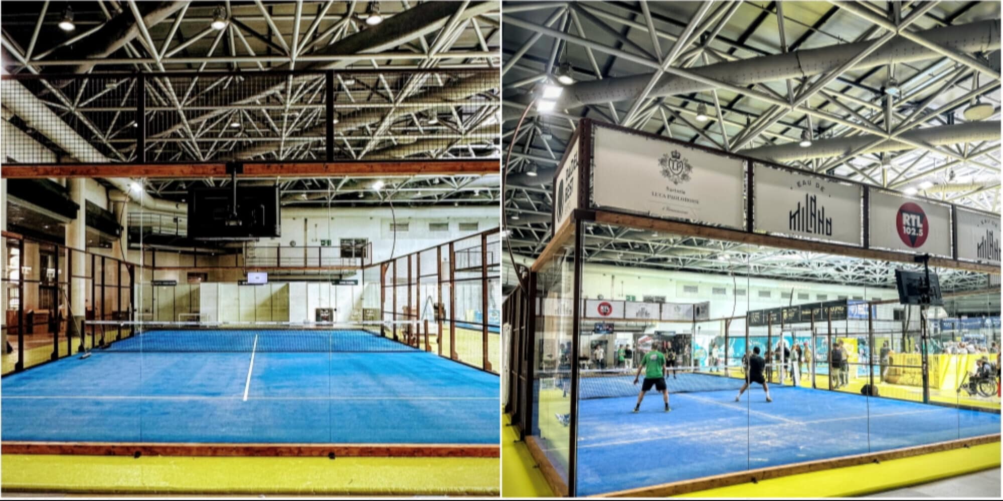 Novità nel padel: ecco il campo innovativo che abbina legno e metallo