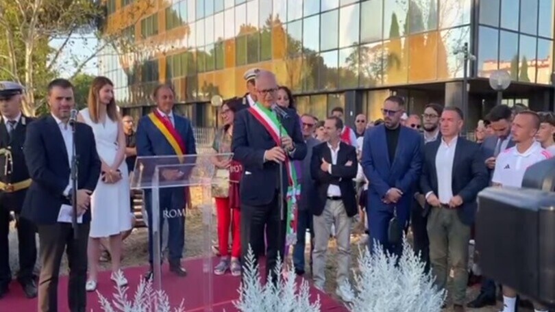 Nasce il Parco Antonio De Falchi: presenti Gualtieri, Souloukou e Angeliño
