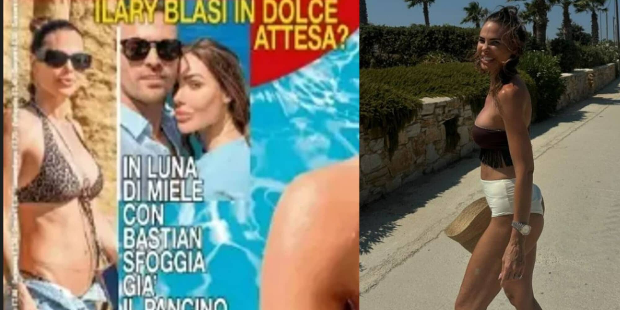Ilary Blasi incinta di Bastian Muller? Spunta un pancino sospetto