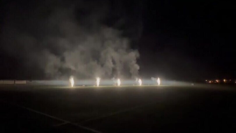 Compleanno Conte, fuochi d'artificio a sorpresa