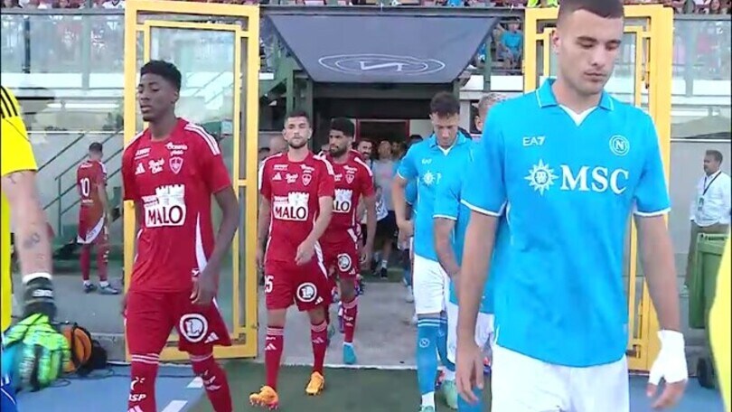 Napoli-Brest 1-0, gol di Raspadori: gli highlights