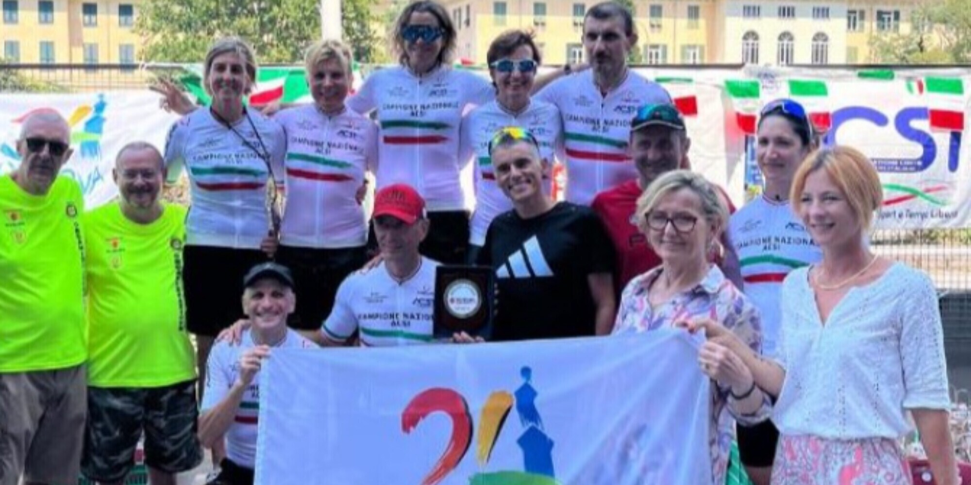 La "Grande Crono di Genova" abbraccia la paralimpica Eleonora Mele