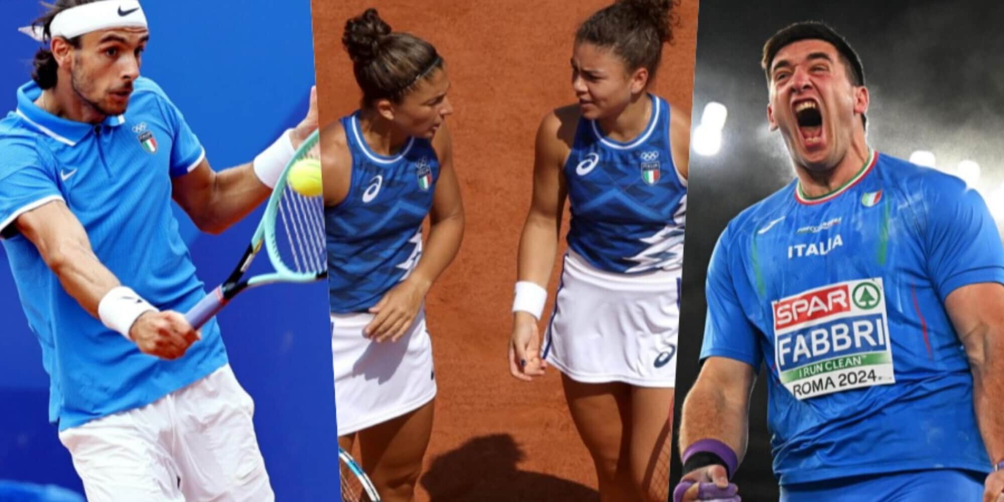 Italiani in gara Olimpiadi oggi: finali, medaglie, dove vedere le gare in tv e streaming