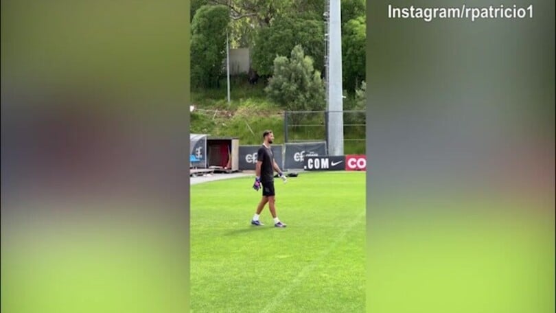 Futuro da definire, Rui Patricio si allena