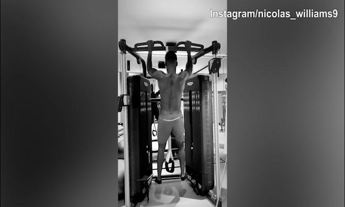 Spagna, allenamento in palestra per Nico Williams