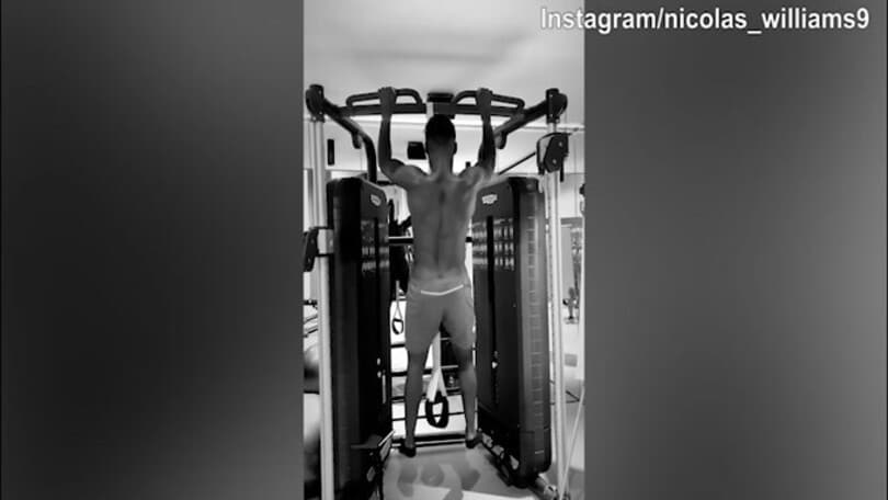 Spagna, allenamento in palestra per Nico Williams