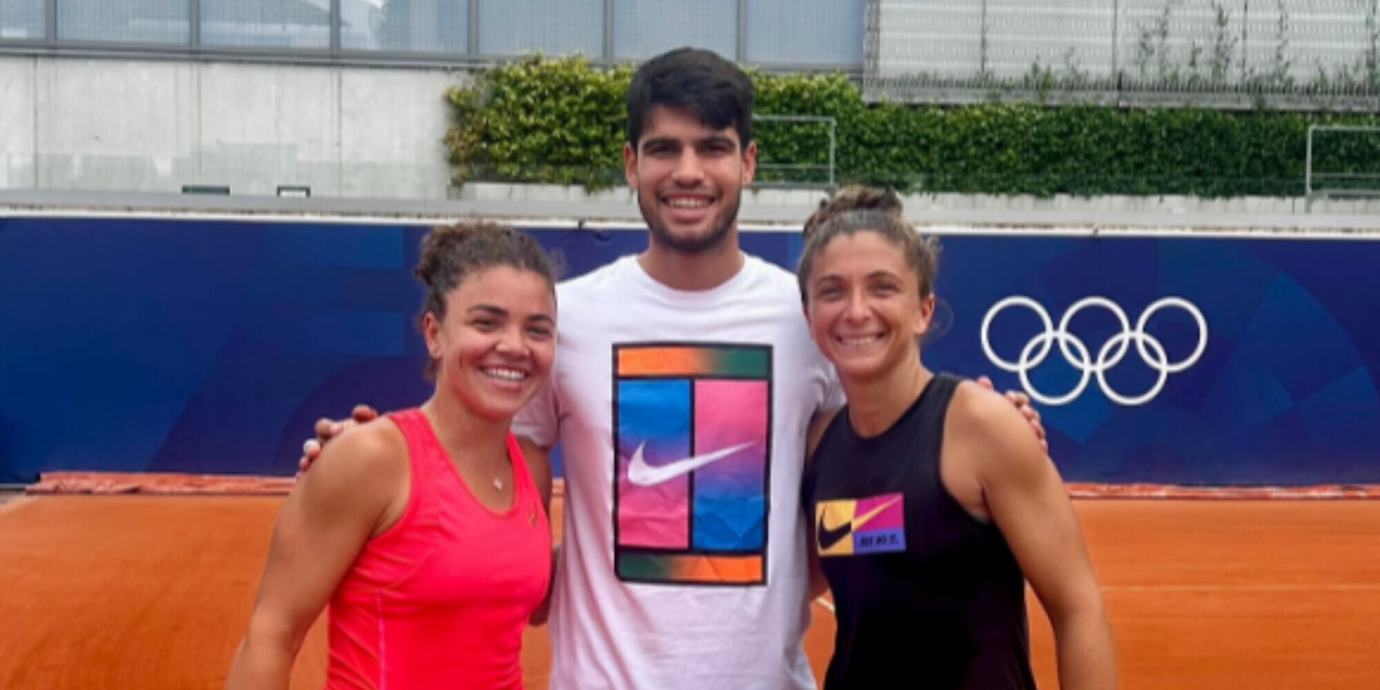 Alcaraz,il messaggio a sorpresa per la finale a Paolini e Errani
