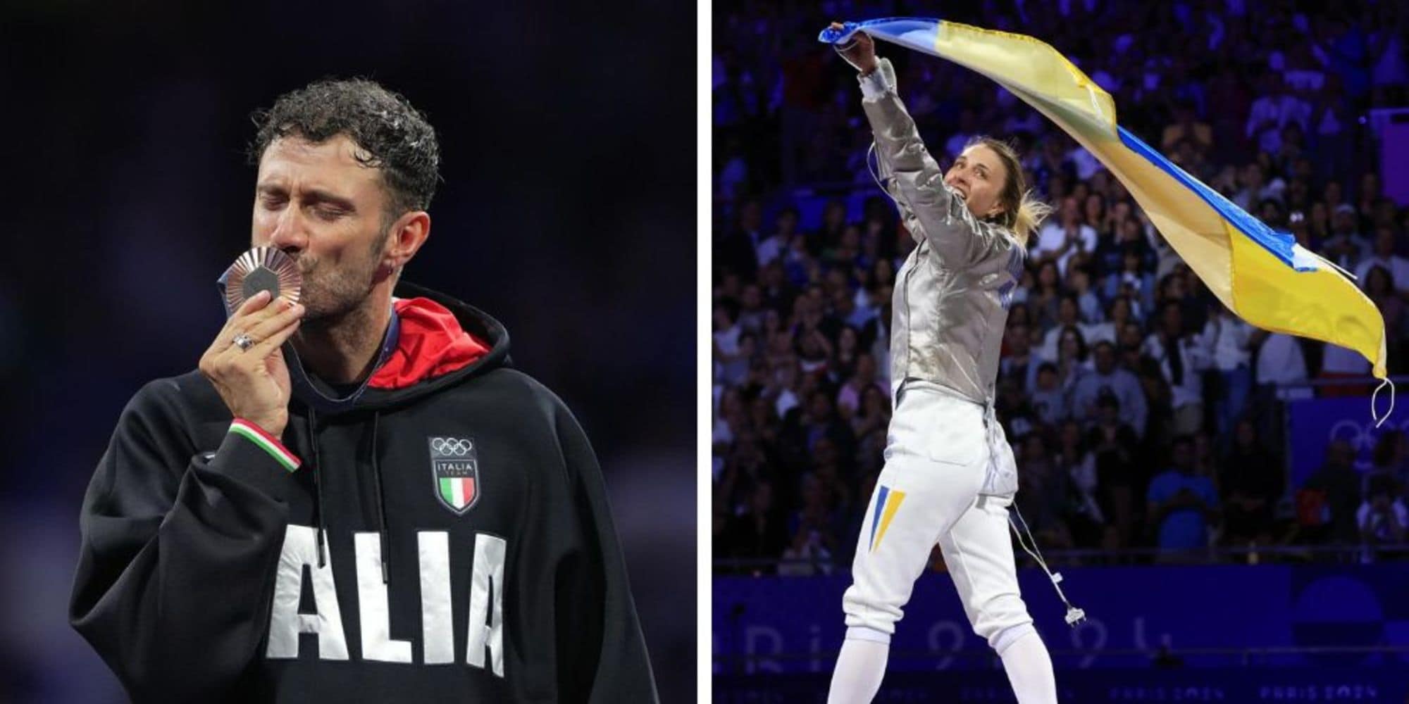 Samele, le parole d'amore per l'oro della fidanzata Kharlan commuovono tutti
