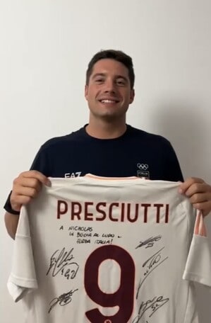 Presciutti, il video della sorpresa della Roma