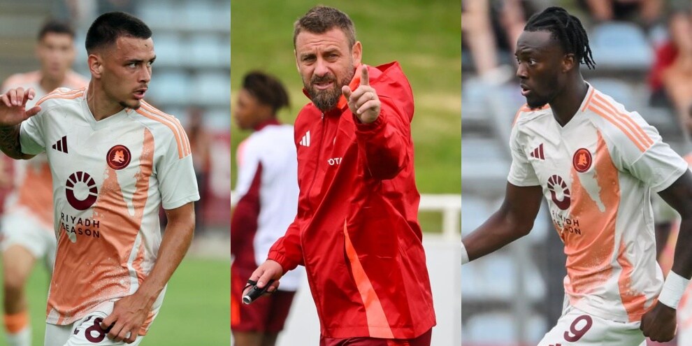 Roma, la formazione ufficiale di De Rossi contro il Barnsley