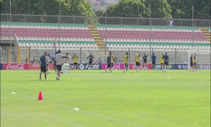 Il Napoli torna ad allenarsi a Castel di Sangro