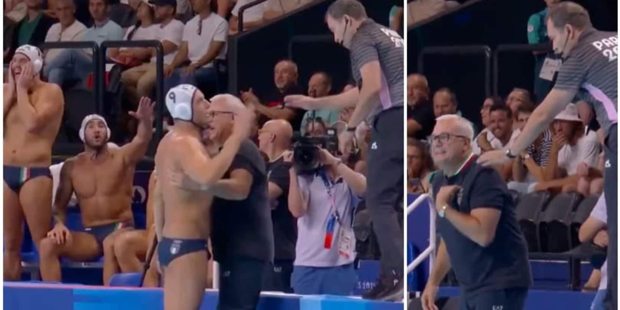 Bufera Settebello: Italia derubata, l'arbitro sbaglia tutto. Campagna è una furia!