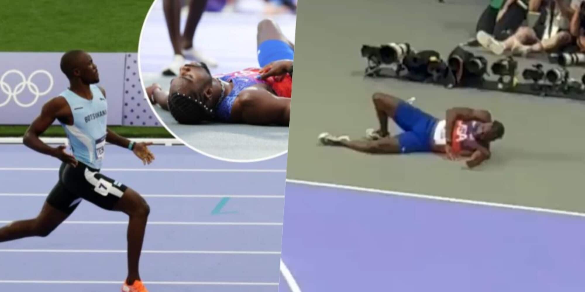 Paura a Parigi: Lyles corre con il Covid, portato via in sedia a rotelle