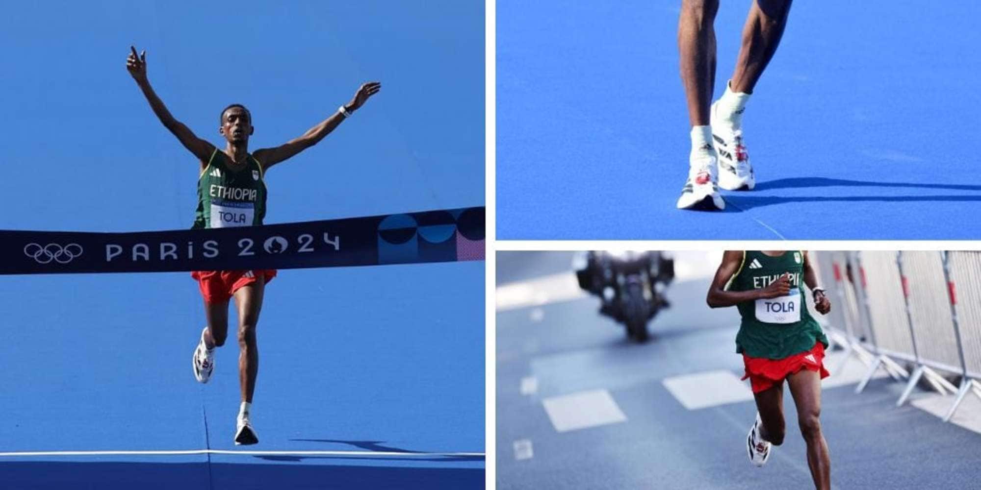 Oro e record olimpico per Tola nella maratona, ecco con quali scarpe ha vinto