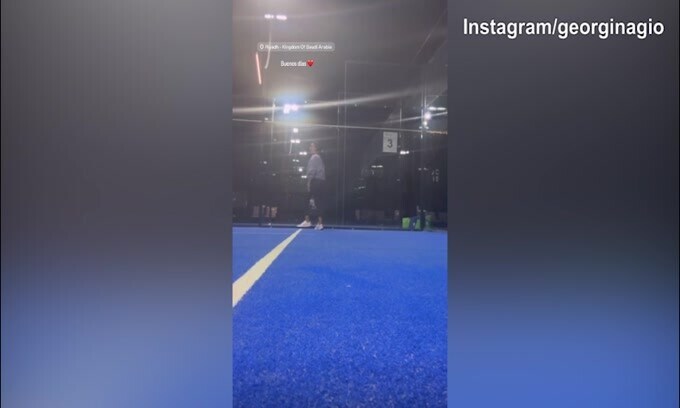 Mattinata dedicata al padel per Lady CR7