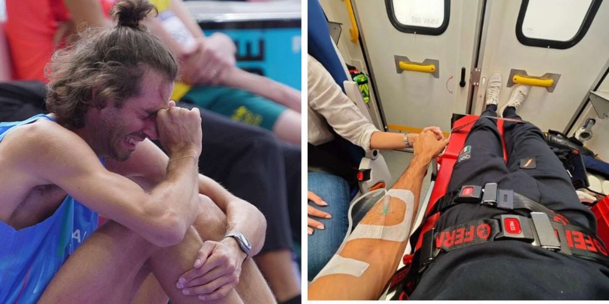 Dramma Tamberi, il terribile racconto: "Ho vomitato sangue"