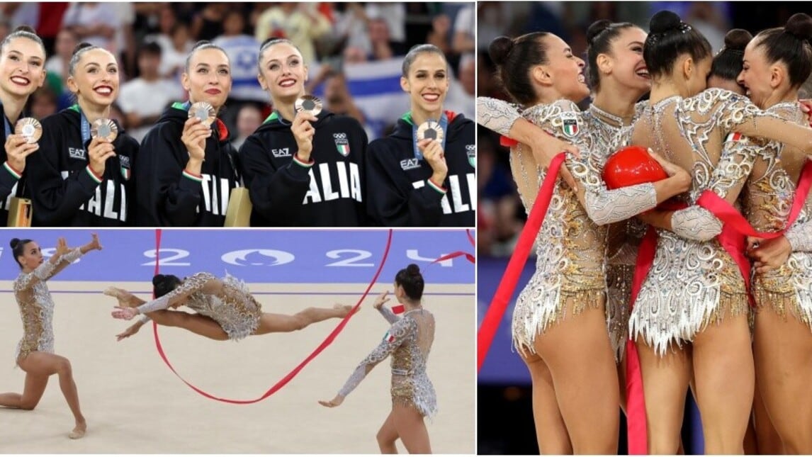 Farfalle di bronzo a Parigi 2024: Italia sul podio nel concorso generale a squadre