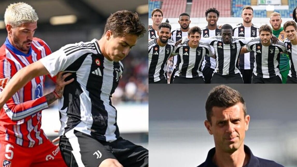 Juve ko contro l'Atletico Madrid: le foto dell'ultima amichevole