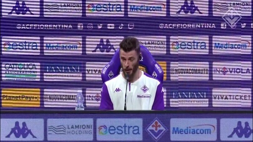 De Gea: "Scegliere la Fiorentina è stato facile"