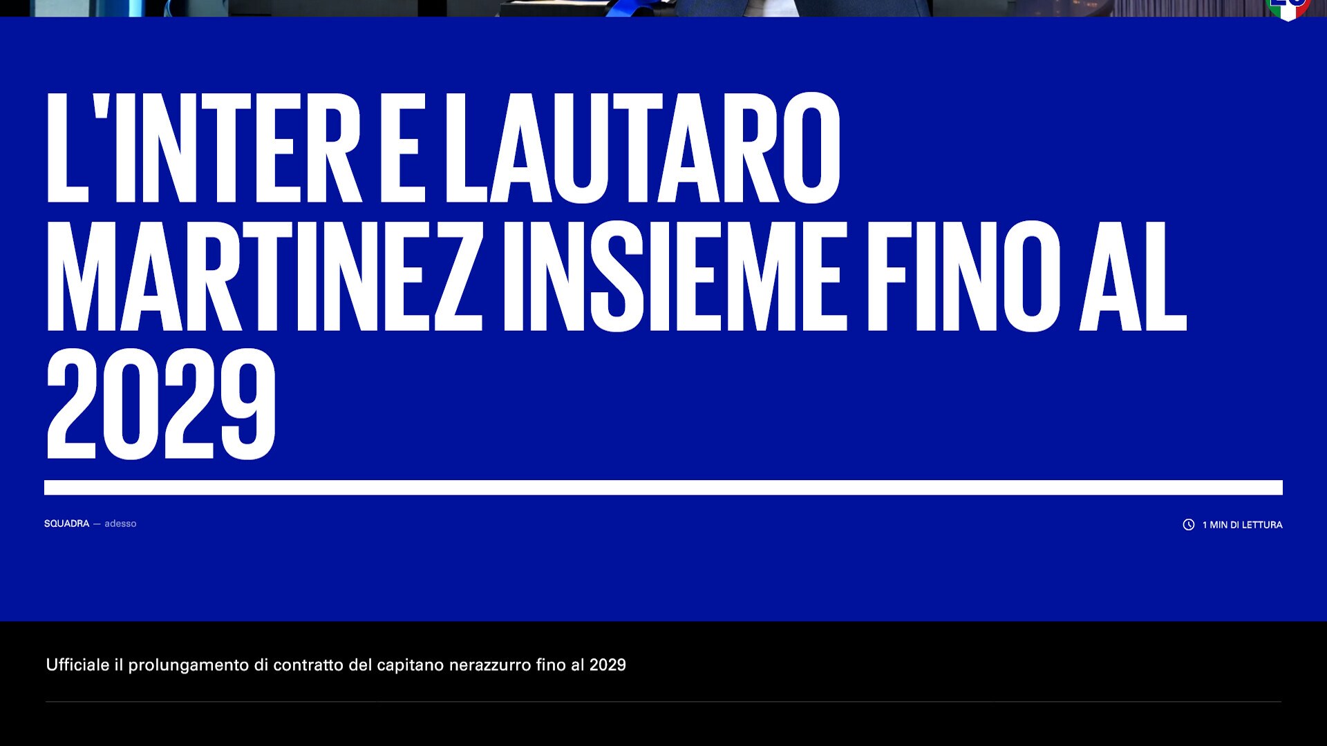 Ufficiale, Inter: Lautaro Martinez rinnova fino al 2029