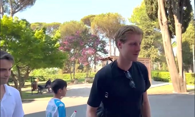 Napoli, visite mediche per Brescianini
