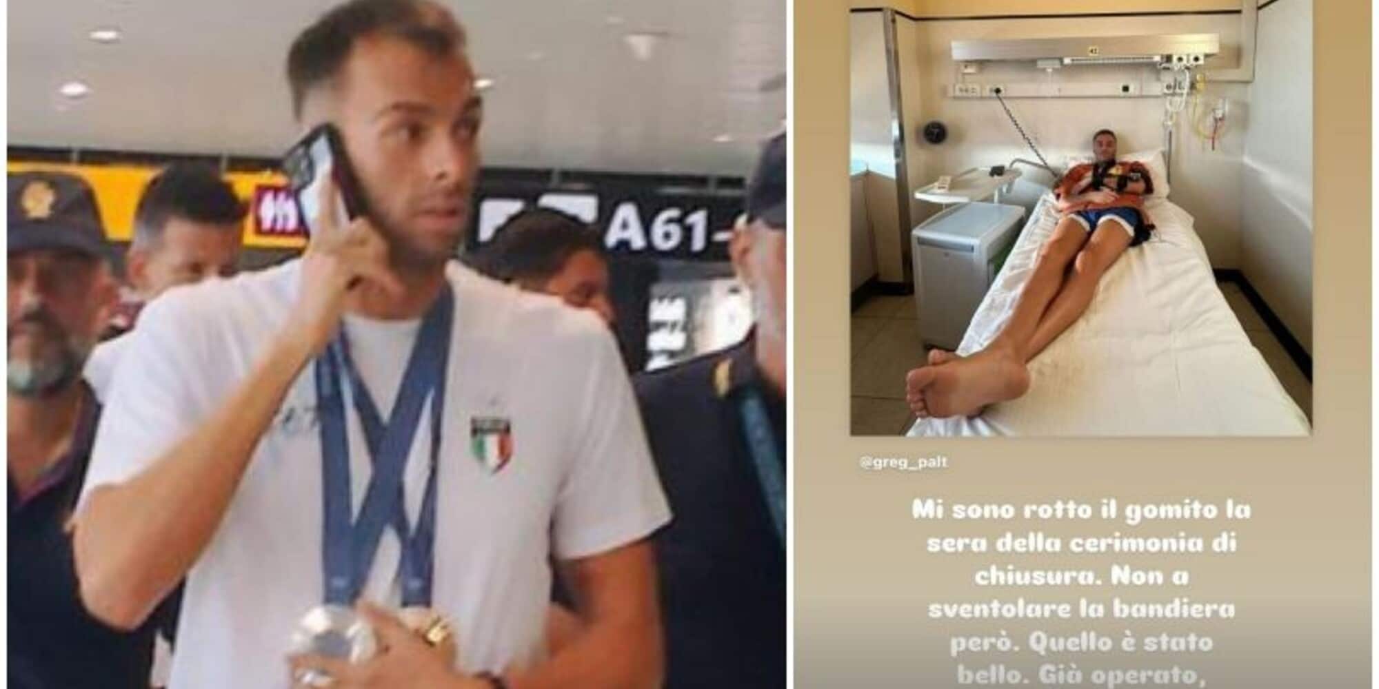 Paltrinieri operato: "Gomito rotto alla cerimonia di chiusura delle Olimpiadi"