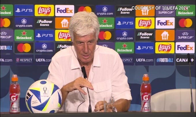 Gasperini: "Sulla carta pronostico chiuso, ma..."