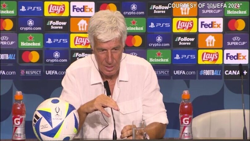 Gasperini: "Sulla carta pronostico chiuso, ma..."