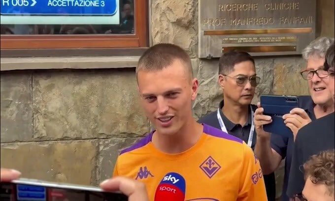 Fiorentina, ecco Gudmundsson: "Sono molto contento"