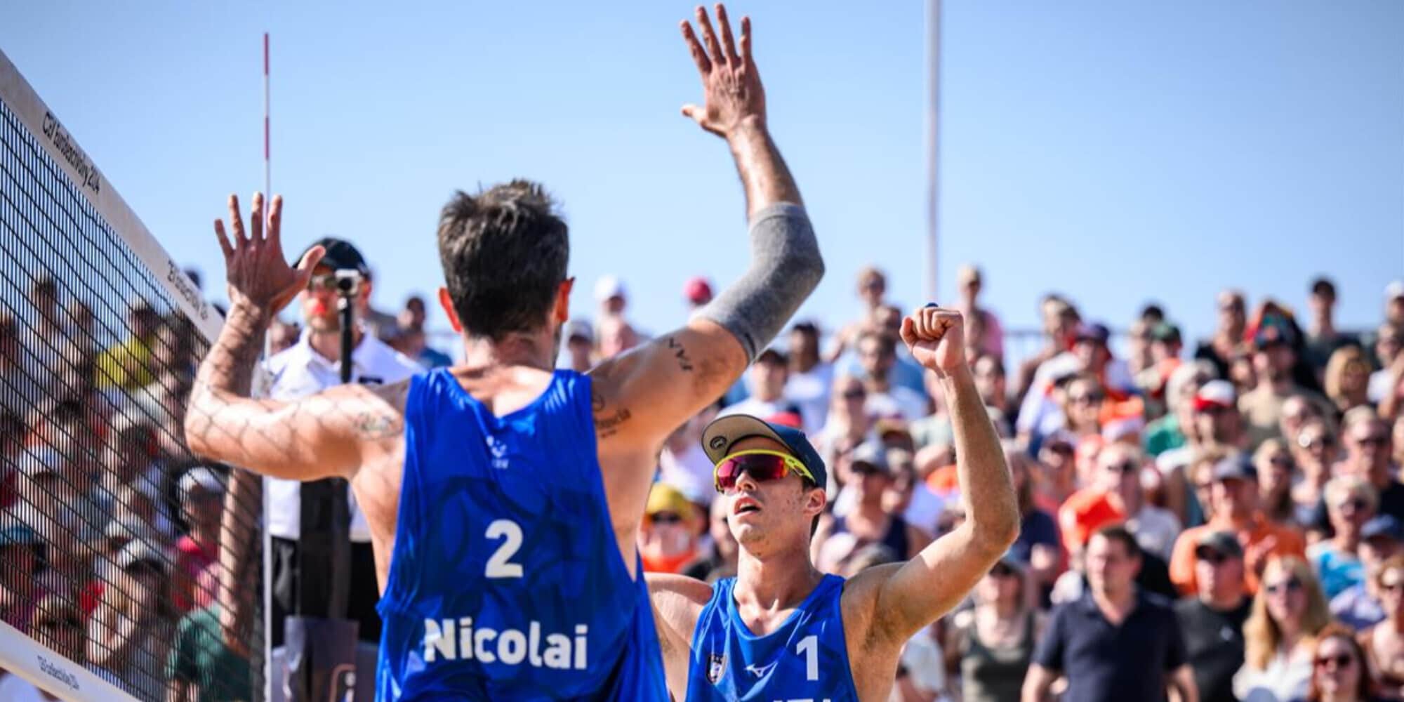 Europei Beach Volley: Nicolai/Cottafava quarti