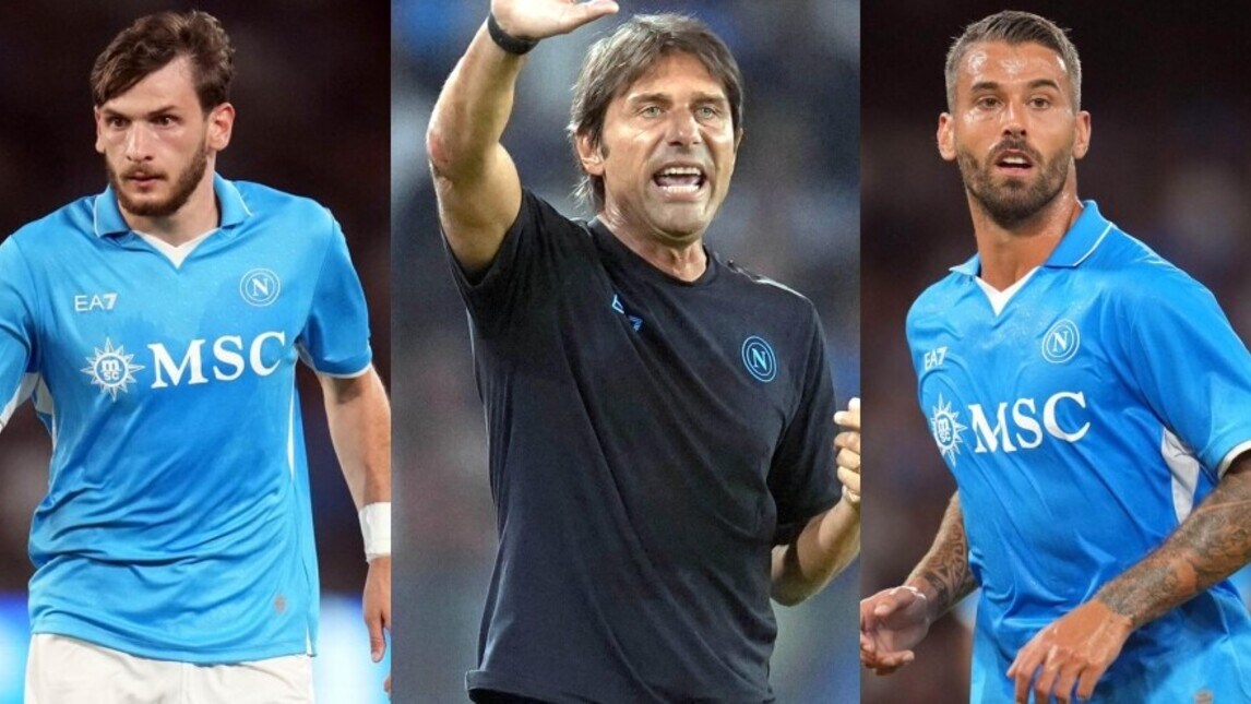 Verona-Napoli, la formazione ufficiale di Conte