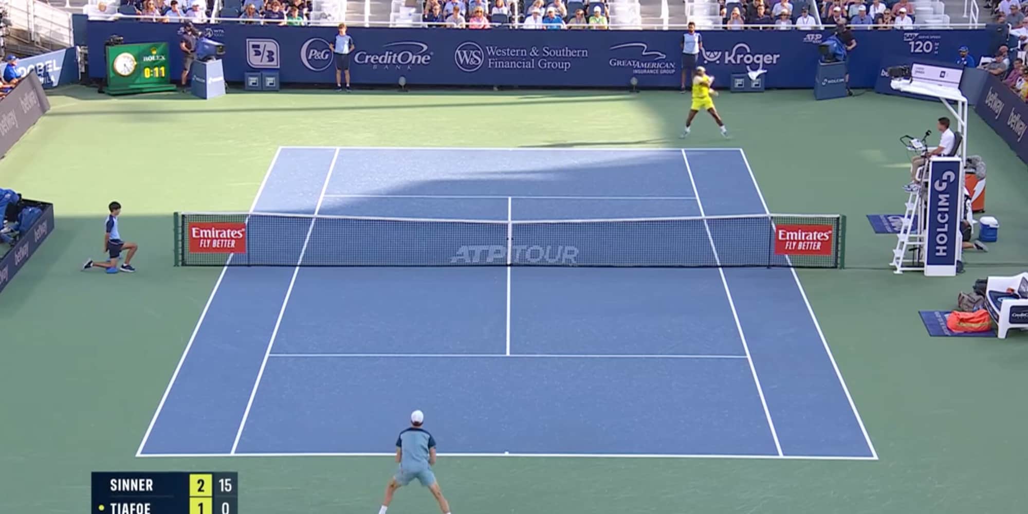 Sinner-Tiafoe highlights: rivivi la finale a Cincinnati, gli scambi più belli