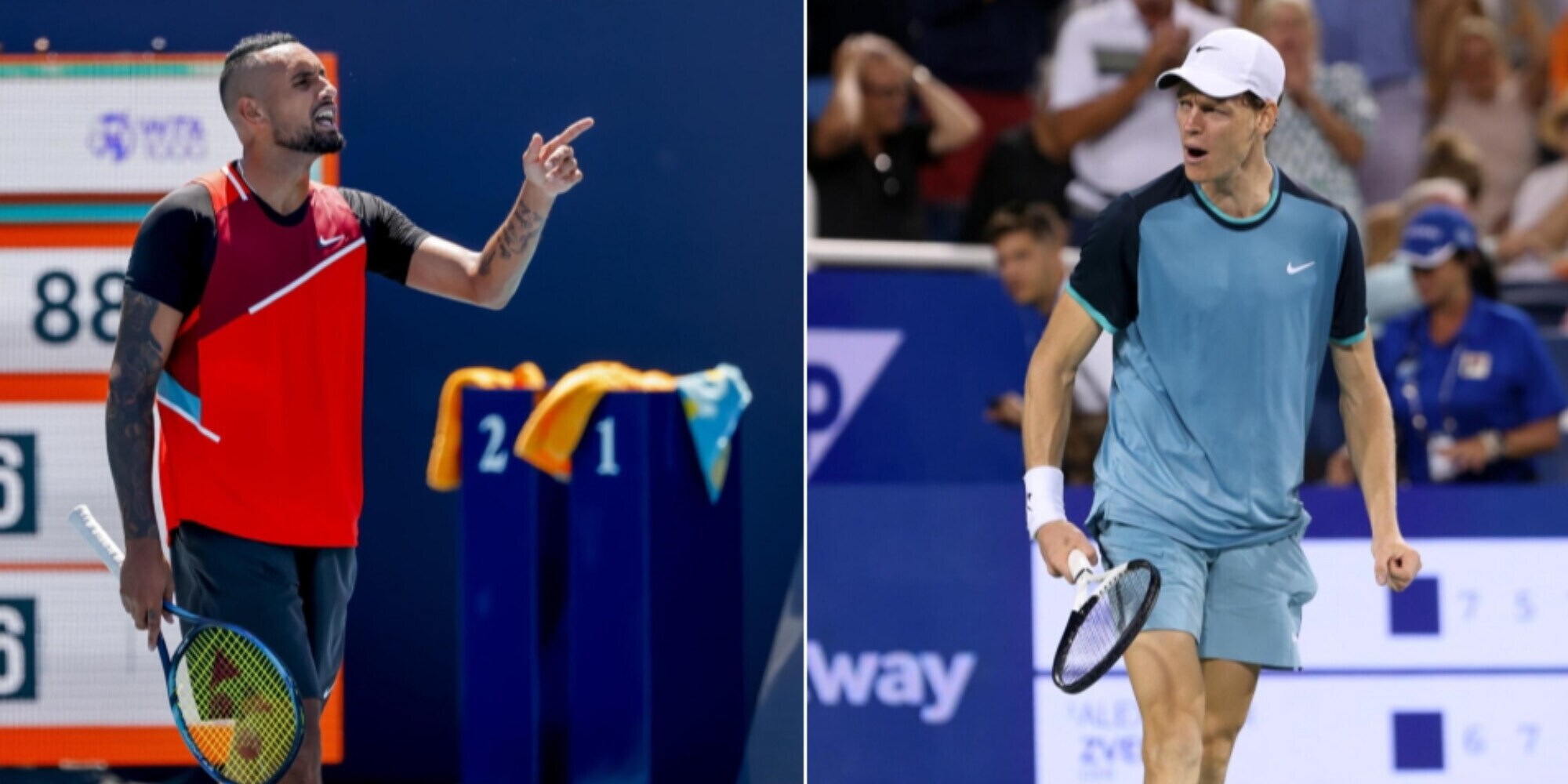 Kyrgios, attacco diretto a Sinner: "Una cosa ridicola"