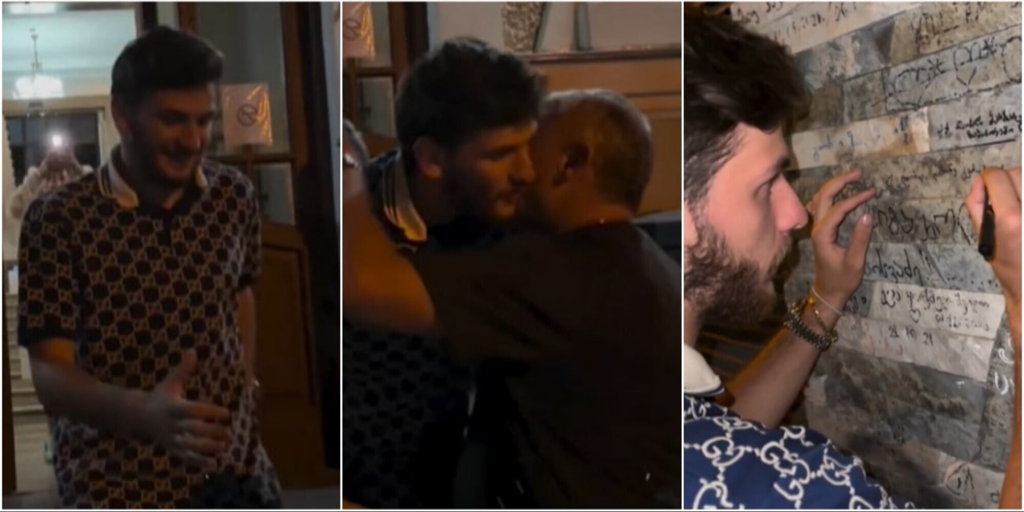 Kvaratskhelia papà, festa in Georgia con il permesso del Napoli: il fiocco è azzurro