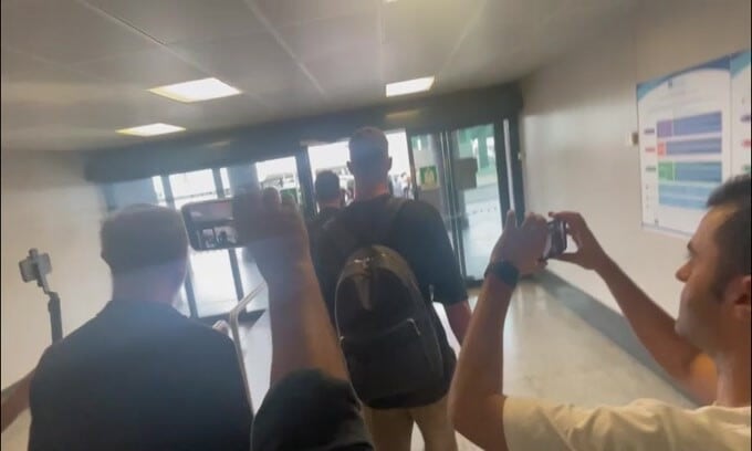 Inter, Palacios è sbarcato a Milano