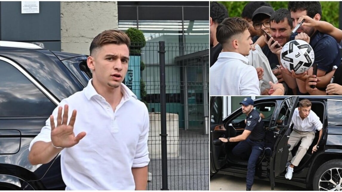 Juve, ecco Francisco Conceição: bagno di folla e visite mediche